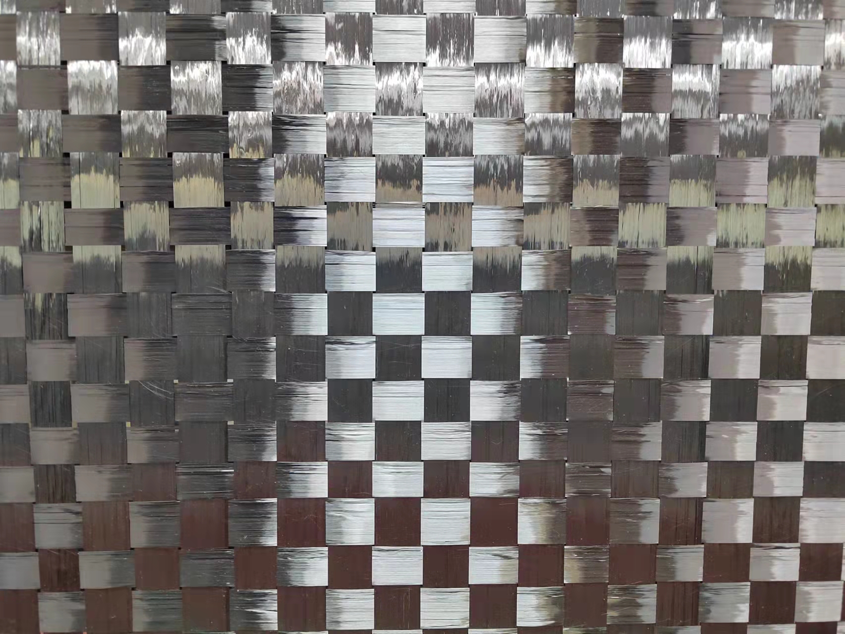 Extended flat carbon fabric