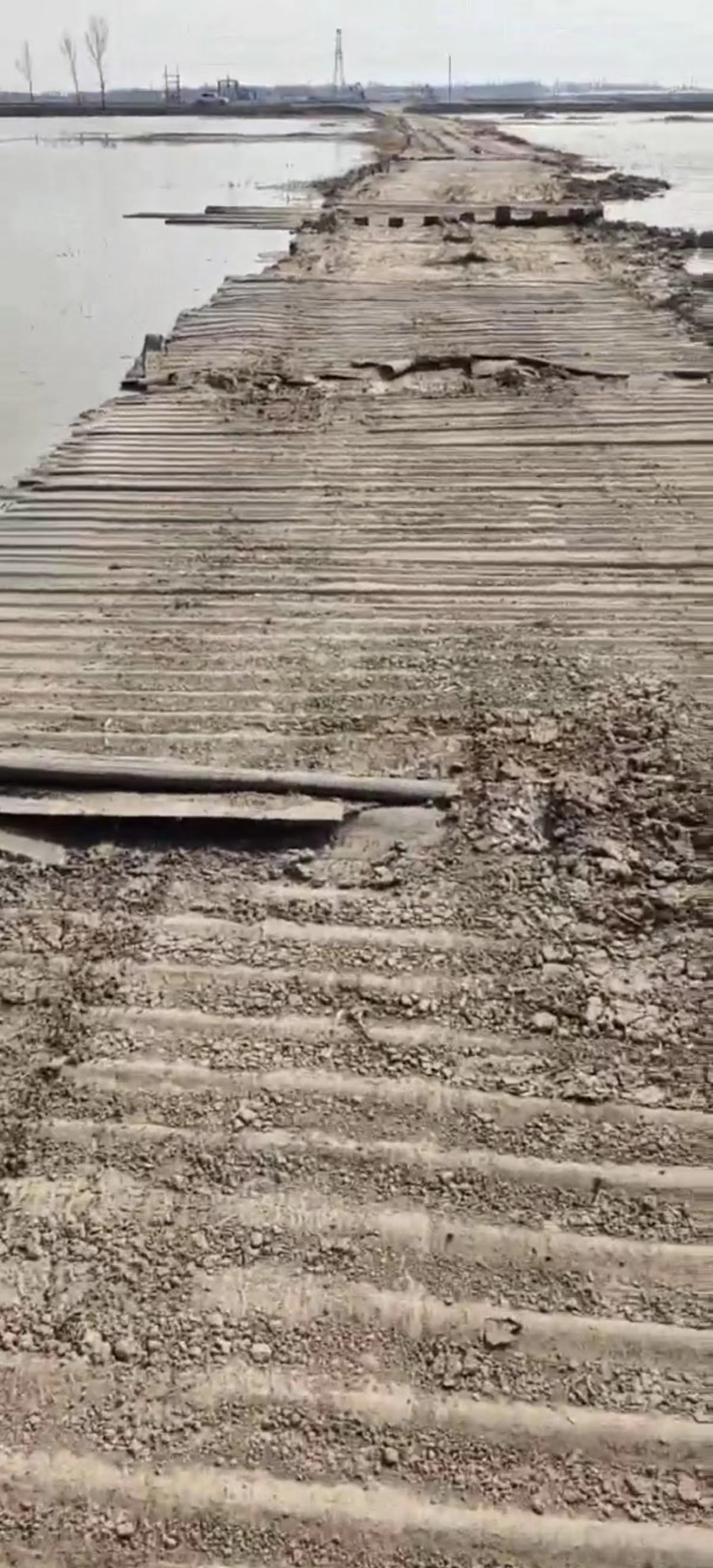 Soft Pavement for Petroleum Exploration